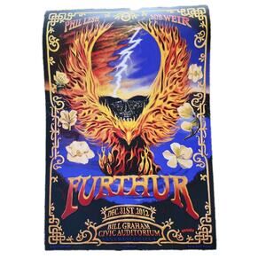 FURTHUR 12/31 SAN FRANCISCO 2012 CONCERT POSTER KNAUER Numbered #229/525 Weir
